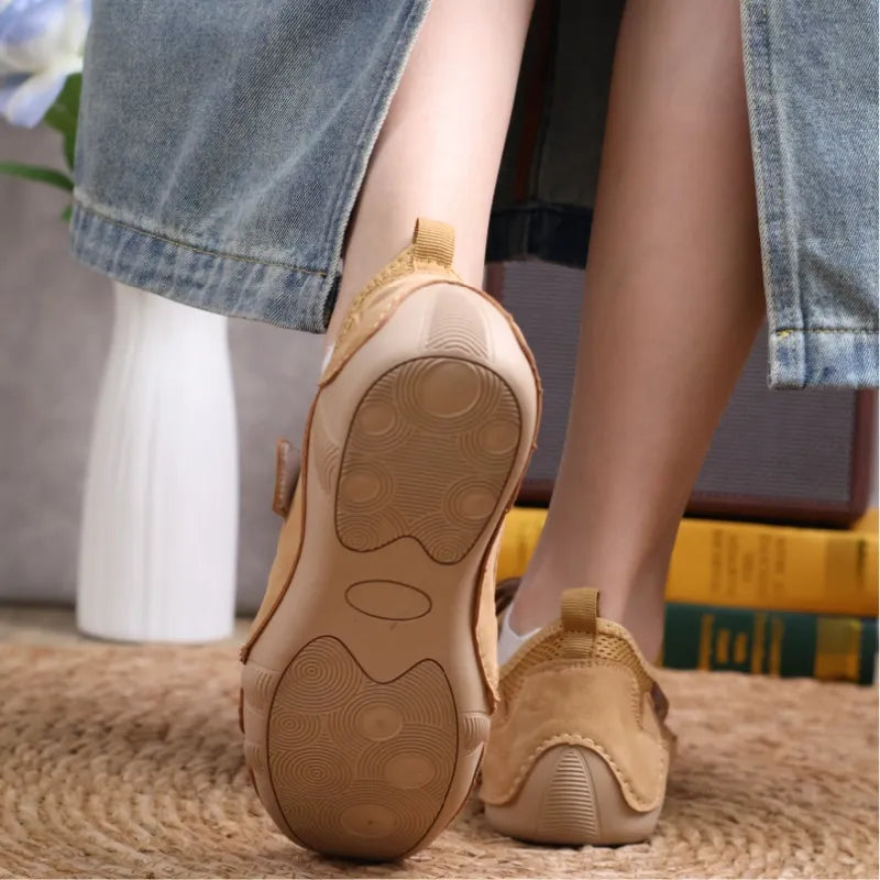 Women's Daily Comfortable Breathable Lightweight Corrective Slip-On Walking Shoes