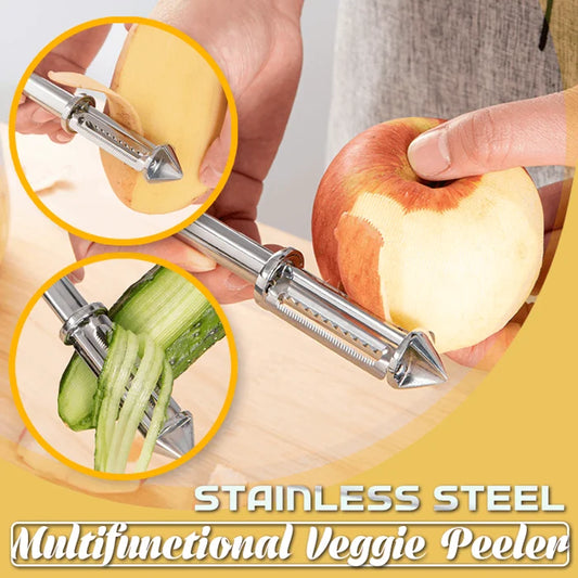 HOT SALE 45% OFF🔥Stainless steel Multi-functional Veggie Peeler