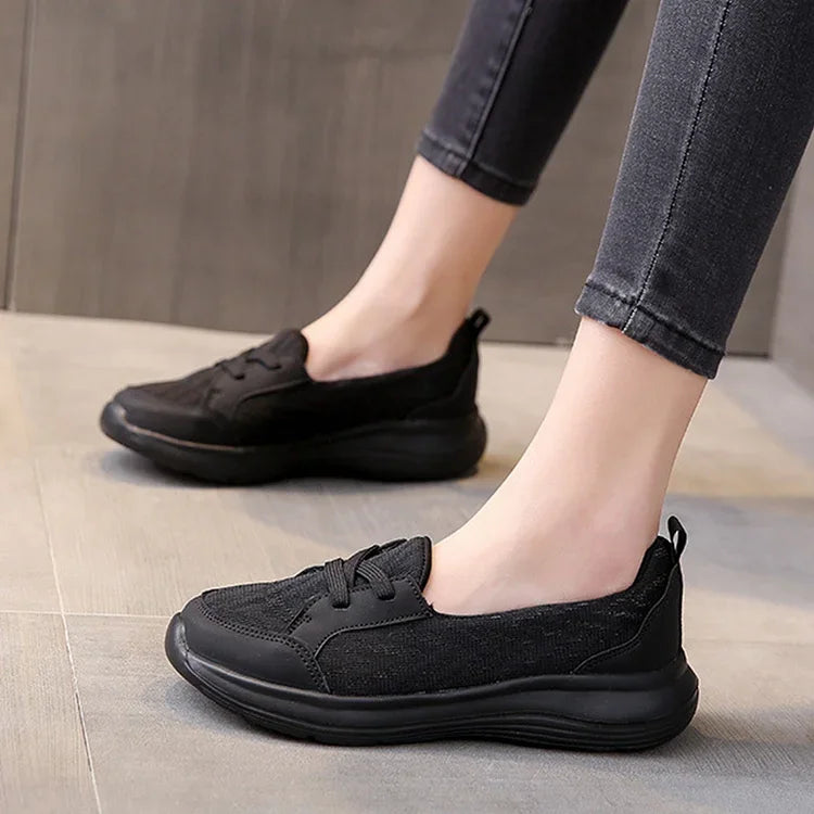 2024 Women Super soft Orthopedic Shoes, Hands Free Arch Support Slip-ins Shoes