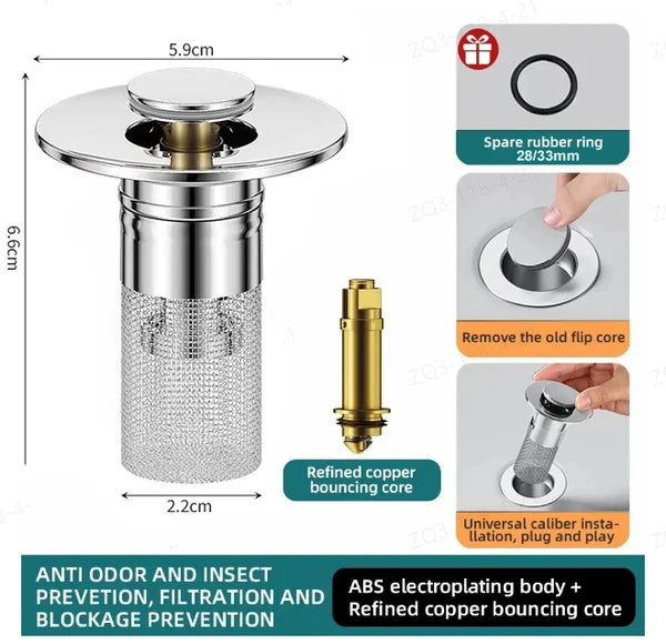 Stainless Steel Floor Drain Filter