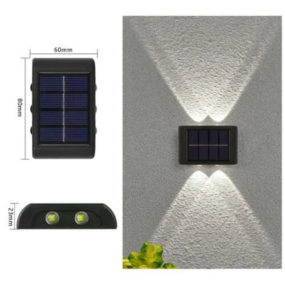 HOT SALE 45% OFF🔥Waterproof Solar Powered Outdoor Patio Wall Decor Light