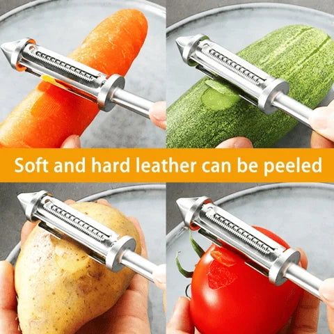 HOT SALE 45% OFF🔥Stainless steel Multi-functional Veggie Peeler