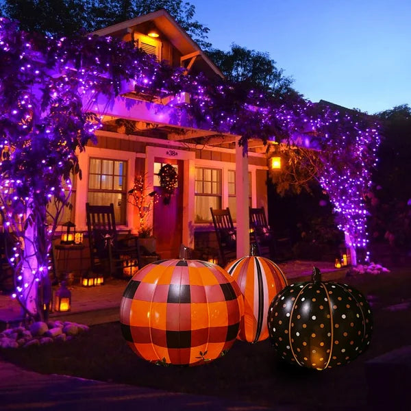 🎃 Led Yard Pumpkins Inflatable Decorated