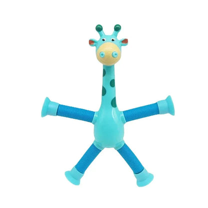 🎅2024 Christmas Gift--Telescopic Suction Cup Giraffe Toy