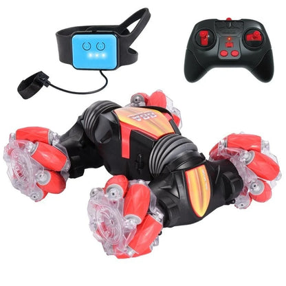 🎉HOT SALE 45% OFF🎁Gesture Sensing RC Stunt Car With Light & Music