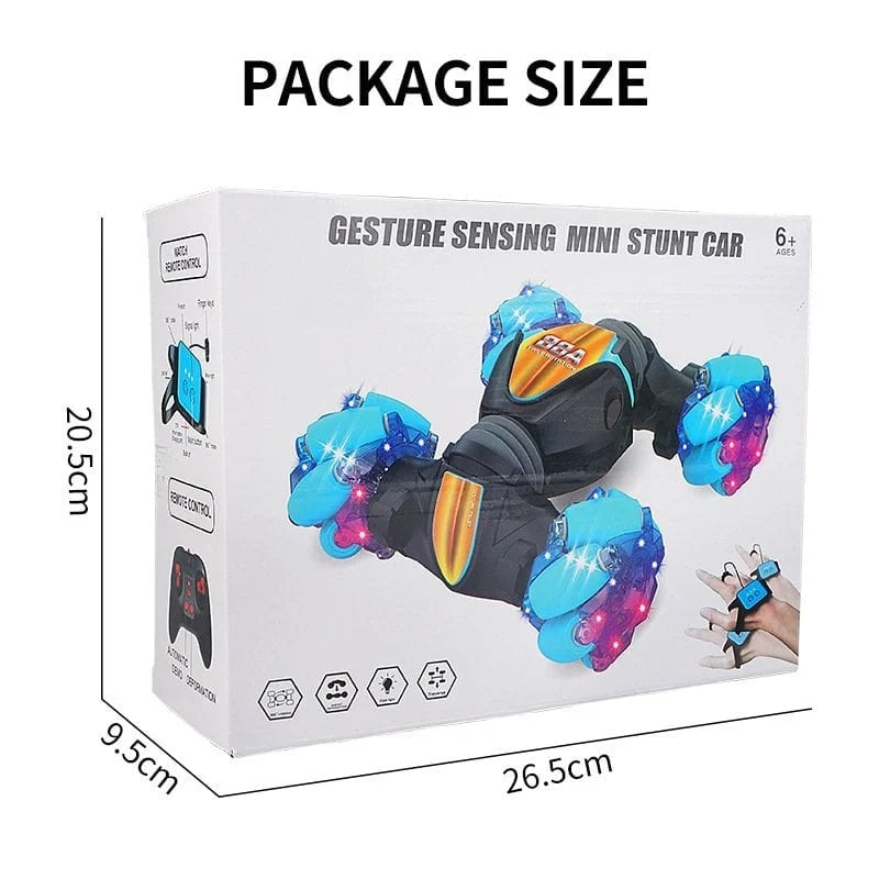 🎉HOT SALE 45% OFF🎁Gesture Sensing RC Stunt Car With Light & Music