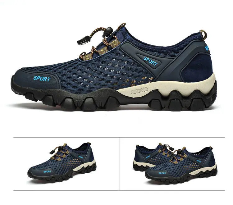 On This Week Sale OFF 70%🔥Men's Breathable Quick Drying Outdoor Shoes, Lighweight Walking Shoes