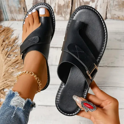 2024 Women's Orthopedic Bunion Correction Leather Sandals