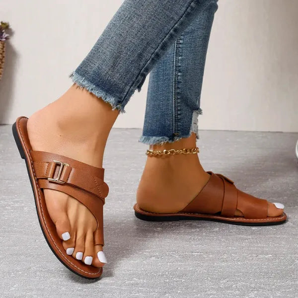 2024 Women's Orthopedic Bunion Correction Leather Sandals