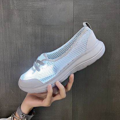 2023 New-in🔥Women's Summer Walking Shoes, Breathable Arch Support Insole Slip-on Shoes