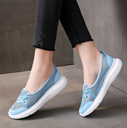 2023 New-in🔥Women's Summer Walking Shoes, Breathable Arch Support Insole Slip-on Shoes