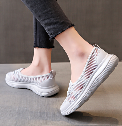 2023 New-in🔥Women's Summer Walking Shoes, Breathable Arch Support Insole Slip-on Shoes