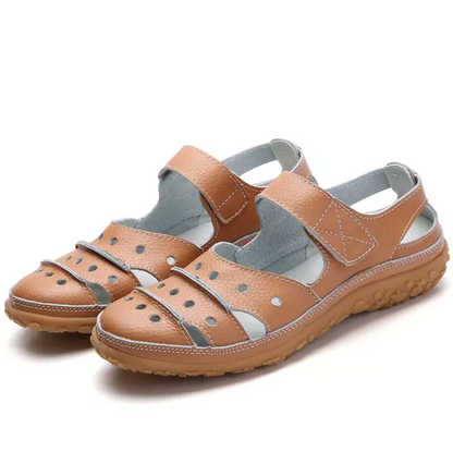 Women's Hollow Out Closed Toe Sandals