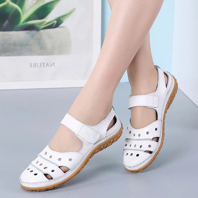 Women's Hollow Out Closed Toe Sandals