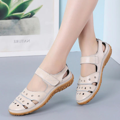 Women's Hollow Out Closed Toe Sandals