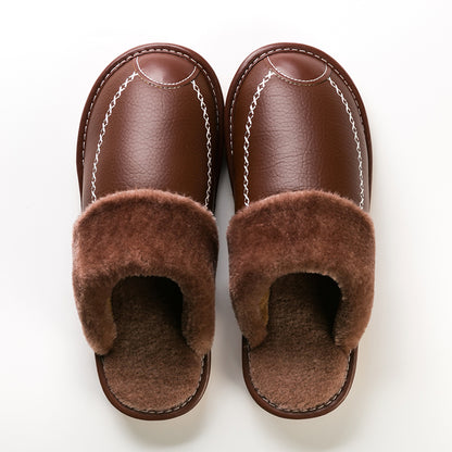 2023 Comfortable Leather Orthopedic Slippers